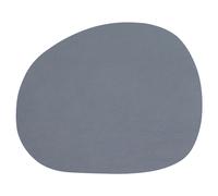 Aida Raw placemat leather Grey buffalo (grey)