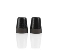 Aida Raw salt and pepper set black