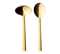 Aida - Raw Sauce Ladle & Serving Spoon, Gold - Gold
