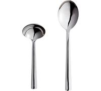 Aida - Raw Sauce Ladle & Serving Spoon, Stainless Steel - Stainless Steel