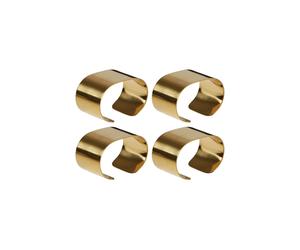 Aida Raw serviette holder 4-pack Gold