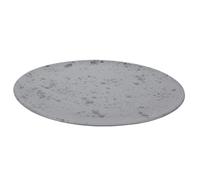 Aida Raw serving platter Ø34 cm grey with dots