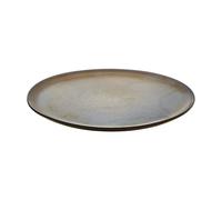 Aida - Raw Side Plate 20 cm, Metallic Brown - Metallic Brown