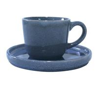 Aida - Søholm Sonja 2019 Cup & Saucer 2 Pcs, Blue - Blue