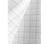 Aida Zweigart with Easy Count Grid Ideal for Cross Stitch Patterns White (43x39 in. - 14 ct)