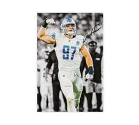 Aidan Hutchinson Poster Canvas Poster Bedroom Decor Landscape Office Room Decor Gift 16x24inch(40x60cm)