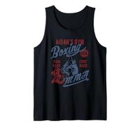 Aidan's Gym Boxing MMA Retro Design for The Name Aidan Tank Top