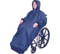 Aidapt 100% Waterproof Wheelchair Mac with Sleeves Protection from Rain, Wind,