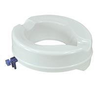 Aidapt Raised Toilet Seat 100mm (4") Elevation Comfortable Easy Fit White