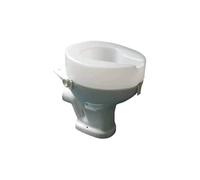 Aidapt 150mm (6") Elevation Raised Comfortable Toilet Seat Easy Fit White