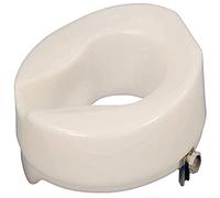 Ashby Easy Fit Raised Toilet Seat 6 inch Aidapt White One Size