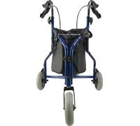 Aidapt 3 Wheel Walker With Bag Blue Aidapt Blue