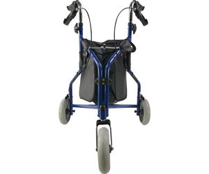 Aidapt 3 Wheel Walker With Bag Blue Aidapt Blue
