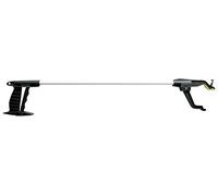 Aidapt Deluxe Handy Reacher Grabber 35 Inch – Gripper for Small Items & Litter – Grey/Black