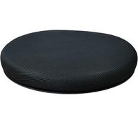 Aidapt 360 Degrees Rotating Swivel Seat Cushion With Cooling Gel Layer.Memory Foam,Patient Transfer Aid,Car,Chair,Home,Office,Non-Slip Base