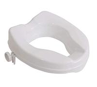 Aidapt 50mm (2") Elevation Raised Comfortable Toilet Seat Easy Fit White