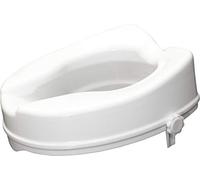 Aidapt 50mm (2") Elevation Raised Comfortable Toilet Seat Easy Fit White