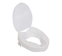 Raised Toilet Loo Seat with Lid For Disability & Elderly Persons - 2" With Lid