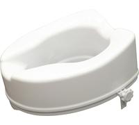 Aidapt 150mm (6") Elevation Raised Comfortable Toilet Seat Easy Fit White