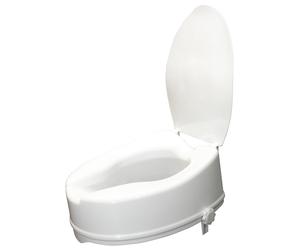 Aidapt 6 Inches Raised Toilet Seat with Lid