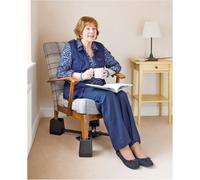 Aidapt Adjustable Linked Chair Raiser Kit in Black Aidapt Black