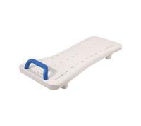 Aidapt White Width Adjustable Easy Clean Bath and Transfer Board with Handle to Fit Baths Between 463 and 680mm Bathroom Aid
