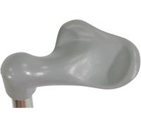 Aidapt Alum. Ergonomic W Stick Left Large in Natural Aidapt Natural