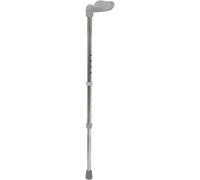 Aidapt Medium eft Handed Adjustable Height Lightweight Walking Stick with Anti Slip Ferrule Foot to Aid Stability and Confidence when Walking Supplied with a Hanging Carry Strap