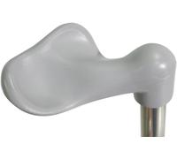 Aidapt Alum. Ergonomic W Stick Right Large in Natural Aidapt Natural