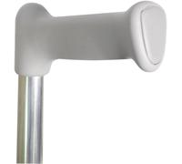 Aluminium Adjustable Walking Stick Large Aidapt Grey One Size