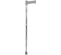 Aidapt Aluminium Adjustable Walking Stick Small in Grey Aidapt Grey