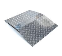 Aidapt Aluminium Threshold Bridging Ramp Wheelchair Scooter Silver 800mm VA146E