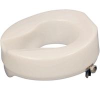 Ashby Easy Fit Raised Toilet Seat 6 inch Aidapt White One Size
