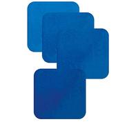 Aidapt Blue Non Slip Heat Proof Extra Large Coaster Mat Square 14x14 cm for Bowls, Vases, Coffee, Tea, Beer, Mug, Wine on Tables, Counters, Cabinets.