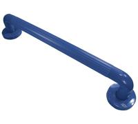 Aidapt Blue Safety 450mm (18") Ribbed UPVC Plastic Grab Bar Support Rail Aid