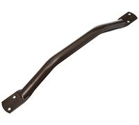 Aidapt Brown Safety Outdoor Indoor 18" (459mm) Easy Grip Coated Steel Grab Bar Rail Support Aid