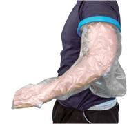 Aidapt Adult Reusable Waterproof Protector for Users with Long Arms to Keep Casts, Bandages and Dressings Dry on Arm, Elbow, Wrists, Fingers and Thumbs When Showering and Bathing.
