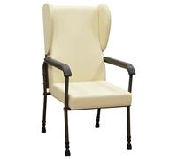 Aidapt Chelsfield Fabric Wingback Chair - Cream