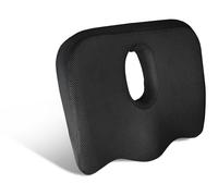Aidapt Coccyx Wedge Seat Cushion.Cut-Out Hole,Removable,Washable Mesh Fabric Cover,High Density Foam,Wheelchairs,Home Office,Travel,Pregnancy,Back Pain,Sciatic, Haemorrhoids