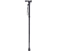 Aidapt Collapsible Ergonomic Walking Stick Right in Black Aidapt Black