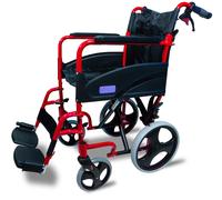 Aidapt Aluminium Transit with Chair - Red