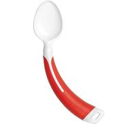 Aidapt Curved/Angled Spoon (Left Handed) for use by The Elderly, Those with a Poor Grip or Limited Wrist Movement and Those Suffering with Parkinson's Disease and Arthritis. More Comfortable Dining