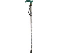 Aidapt Deluxe Folding Walking Cane Emerald