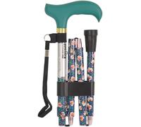 Aidapt Deluxe Folding Walking Cane Emerald in Green Aidapt Green