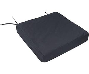 Aidapt Deluxe Orthopedic Pressure Relieving Wheelchair/Seat Cushion. with 4.5cm Memory Foam topper. Aids Circulation, Pressure Sores, Comfort, Removable Cover, Securing Straps
