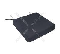 Aidapt Deluxe Orthopedic Pressure Relief Seat Cushion – 4.5cm Memory Foam, Removable Cover, Straps