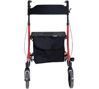 Aidapt Deluxe Rollator Red