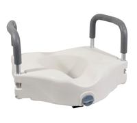 Aidapt Disability Aids & Medical Safety Raised Toilet Seat Elevators - WHITE
