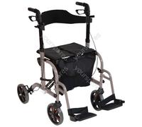 Aidapt Duo Deluxe Rollator and Transit Chair in One