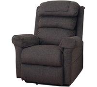 Aidapt Ecclesfield Riser and Recliner Electric Arm Chair With OKIN Motor for Safety, Easy to Work Remote Control and Hard Wearing Fabric Material for Use in Lounge, Sitting Room and Bedrooms.